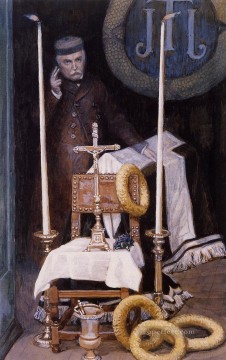 Portrait of the Pilgrim James Jacques Joseph Tissot Oil Paintings
